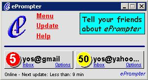 ePrompter check email account