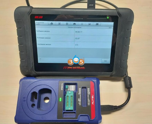 autel xp400 pro self test 3