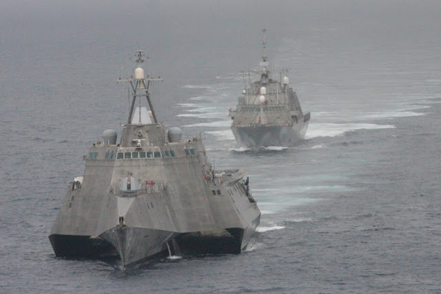 USS Freedom (LCS 1) and USS Independence (LCS 2)