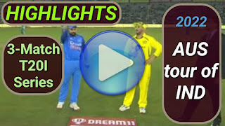India vs Australia T20I Series 2022
