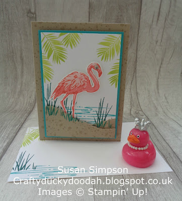 Stampin' Up! UK Independent  Demonstrator Susan Simpson, Craftyduckydoodah!, Fabulous Flamingo, Joy of Sets Challenge, Supplies available 24/7 from my online store, 