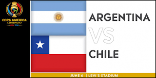 Copa America 2016 Argentina vs Chile