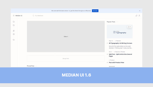 Download Temmplate Blogger Median UI V1.6 Premium