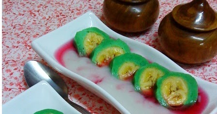 Dari Dapur Madihaa Es Pisang Ijo