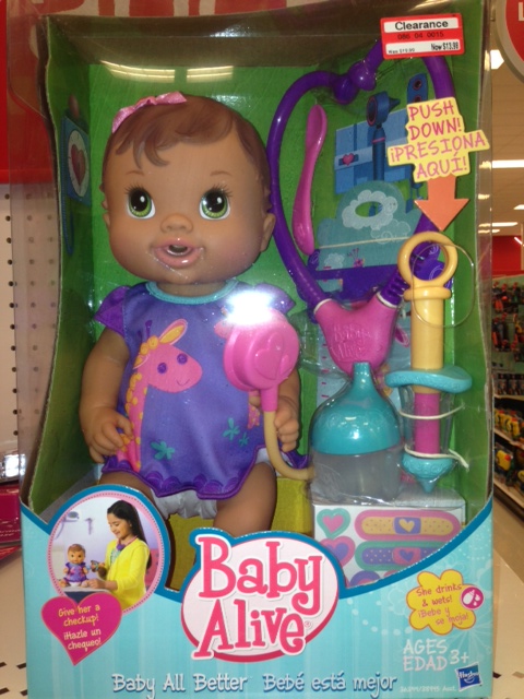 My Memphis Mommy: Target: Baby Alive Doll $8.98 (Retail ...