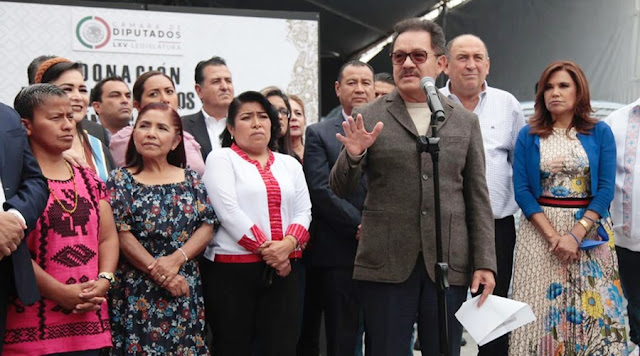 La LXV legislatura reafirma su compromiso con personas damnificadas de Oaxaca: Ignacio Mier