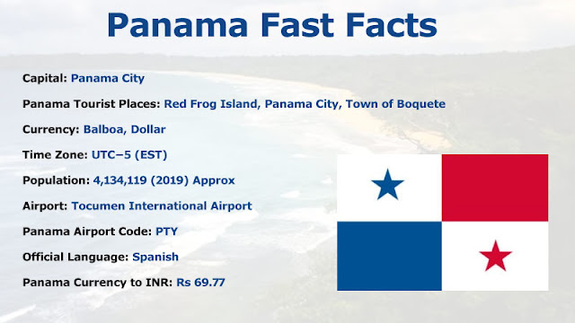 Panama Infographic Travel Guide | Tourist Places in Panama