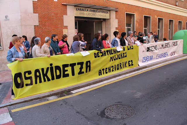 Protesta de las asociaciones de mujeres por la supresión de las revisiones ginecológicas preventivas