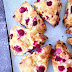 Raspberry & White Chocolate Scones