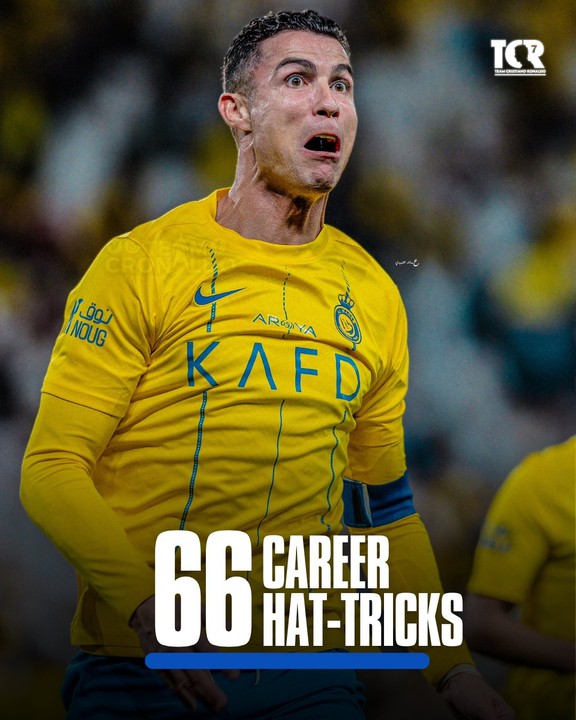 Cristiano Ronaldo Gets 66th Hat-Trick As He Reaches 890 Career Goals