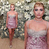  Florence Pugh Wearing pink Valentino to 2023 British Vogue And Tiffany & Co. to Celebrate  Fashion And Film Party