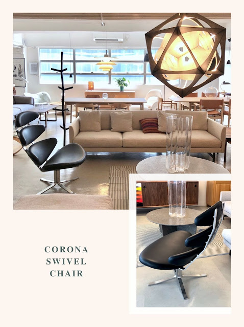 SCANDINAVIAN MID CENTURY MODERN LOUNGE CHAIR - CORONA CHAIR IN HONG KONG