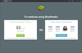 Cara Menghilangkan Pesan "To Continue Using BlueStacks"