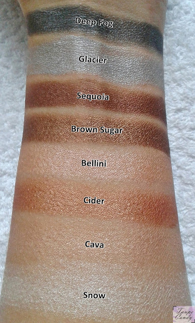 Lorac mega pro 3 swatches