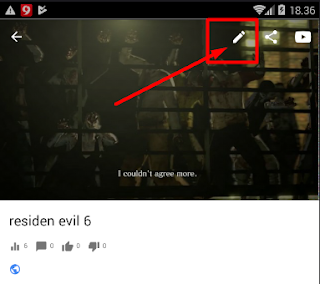  komentar pada video yang kita unggah di youtube Cara menonaktifkan like,dislike maupun komentar pada postingan video di youtube melalui android
