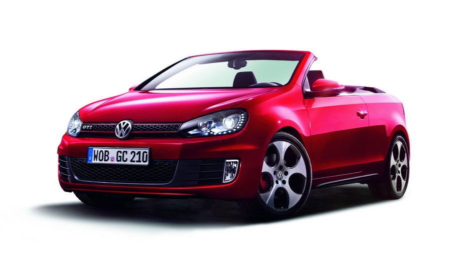 2012 Geneva Motor Show Premiere of the Volkswagen Golf GTI Cabriolet 2013