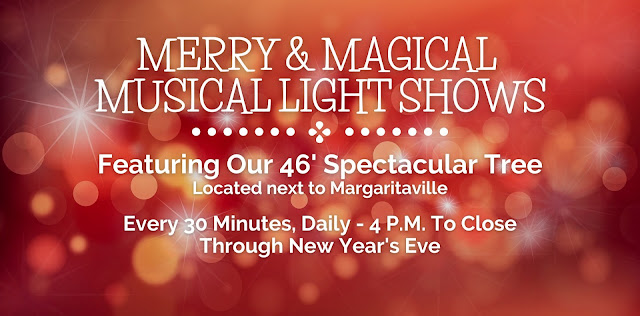 Merry and Magical Musical Light Shows at Broadway at the Beach