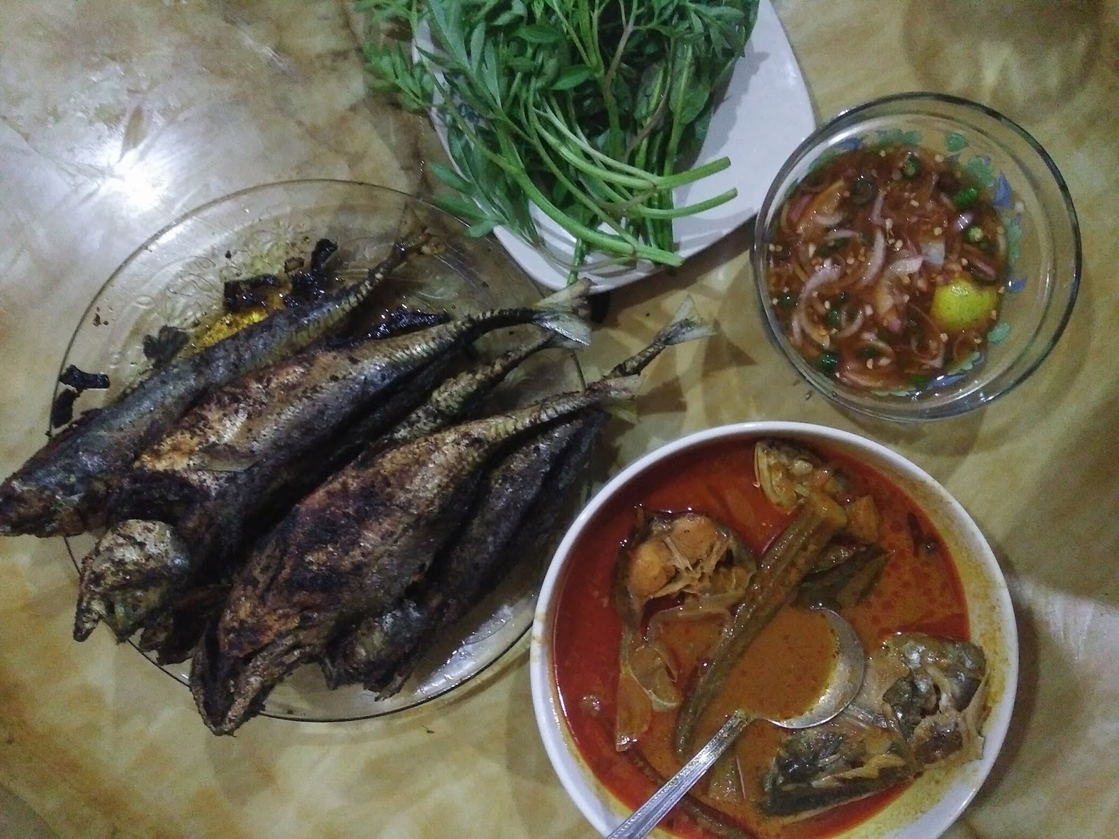 Resepi Ikan Cencaru Bakar Air Asam - Agustus N