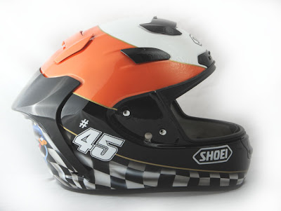 Martin Bauer’s Helmet SHOEI Airbrushed Designs 3