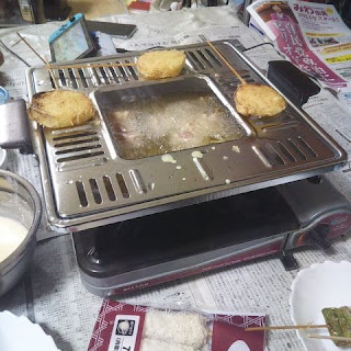リサイクルショップで買った天ぷら鍋