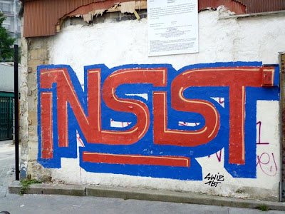 Graffiti art insitst 3D