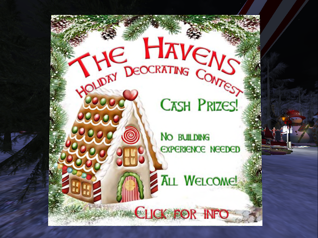 2019 The Havens Holiday Decorating Contest Sign