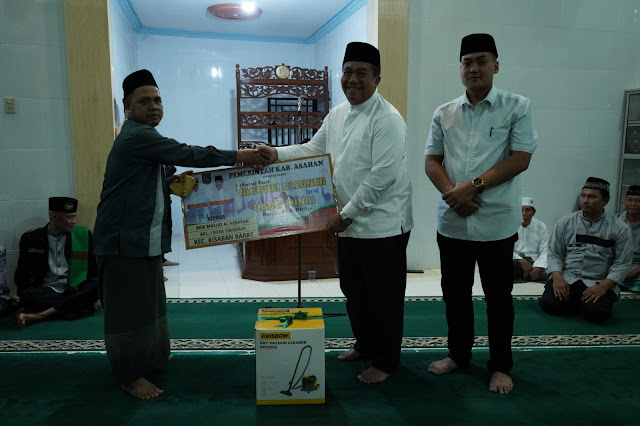 Wabup Asahan Lakukan Safari Ramadhan di Masjid Al-Hidayah Kelurahan Sidodadi