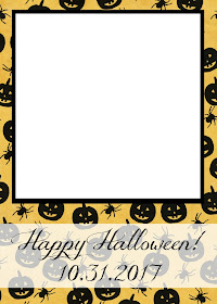Free printable Halloween photo cards