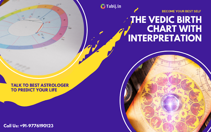 Free Vedic birth chart with interpretation for life chart