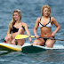 Lindsay Arnold ve Witney Carson Hawaii'de