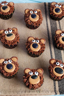 Cupcakes de Masha y el Oso