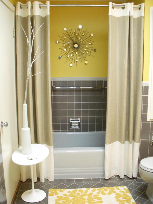 Modern Shower Curtains Design Ideas 2011 With Neutral Color