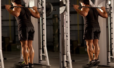 Smith Machine Calf Raises