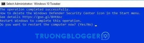 Cách gỡ bỏ vĩnh viễn Windows Defender trên Windows 10