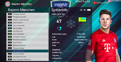 PES 2020 Faces Jann-Fiete Arp by Random Facemaker