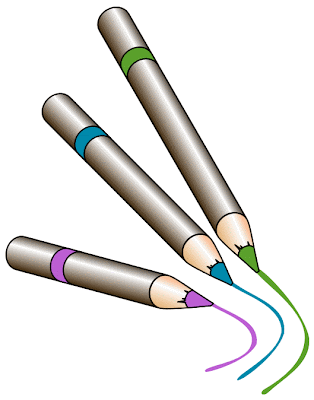 colores haciendo dibujos
