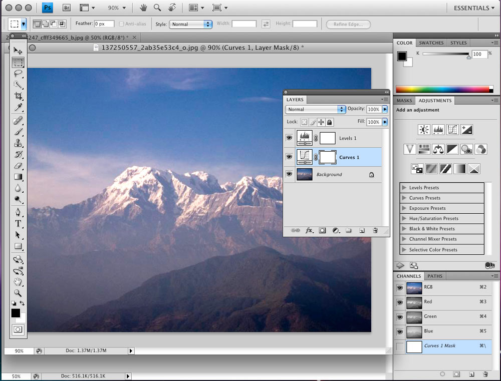 Just click download: Adobe Photoshop CS4