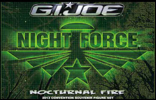 GI Joe 2013 Convention Exclusive Night Force Boxed Set