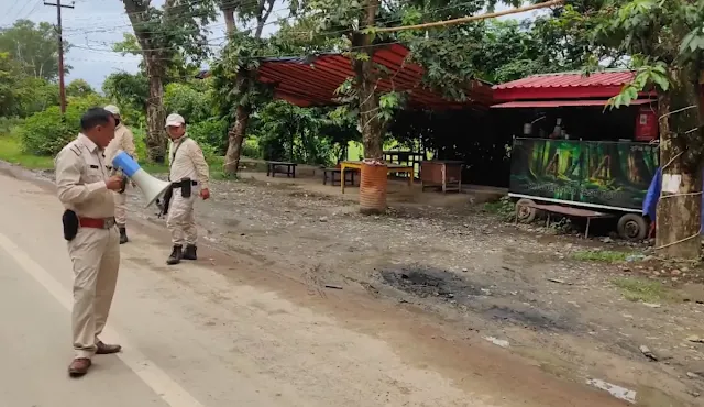 Imphal West DC Orders Eviction of Illegal Roadside Structures by July 11