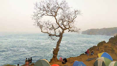 Pantai Kesirat Tempat Camping Terbaru Di Gunung Kidul Yogyakarta