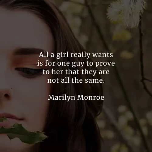 Famous quotes and sayings by Marilyn Monroe