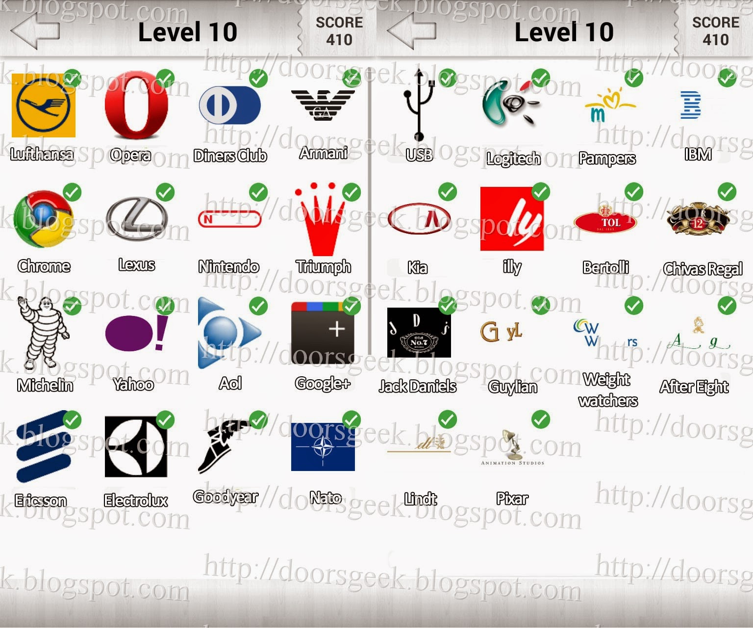 picture quiz logos level 8