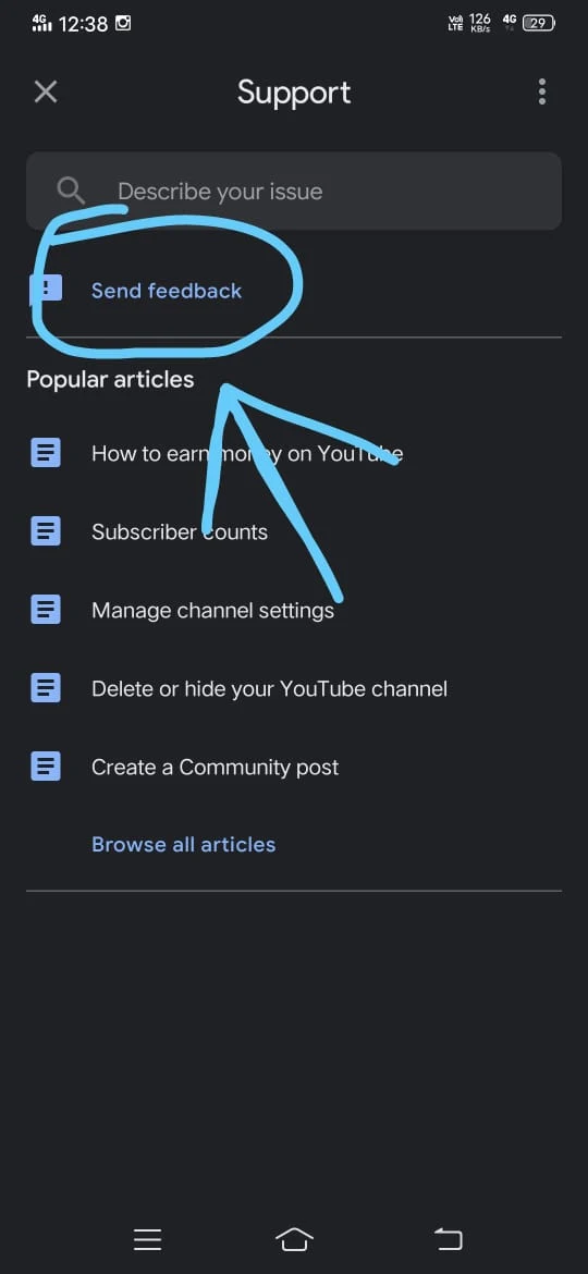 How to enable community tab on youtube