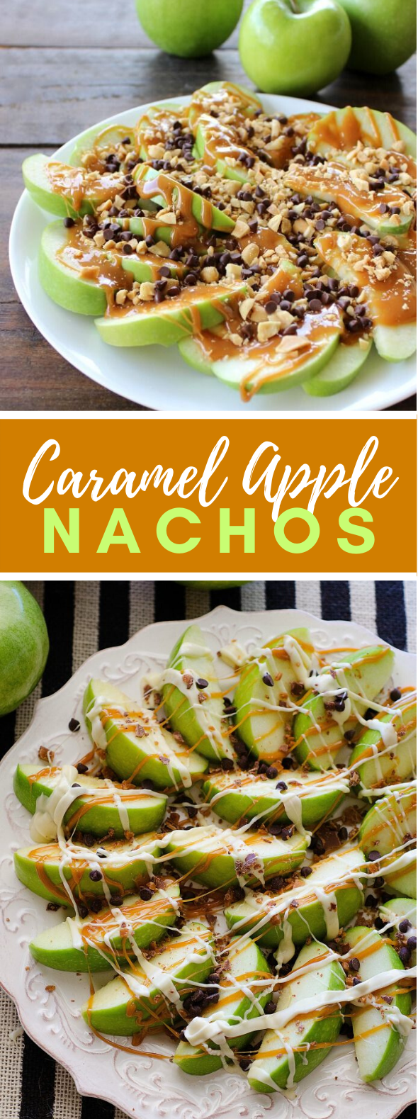 Caramel Apple Nachos #desserts #falltreats