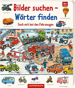 Such mit bei den Fahrzeugen (Bilder suchen - Wörter finden)