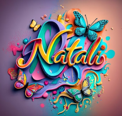imagen de nombre de mujer: Natali.. nombre en 3D