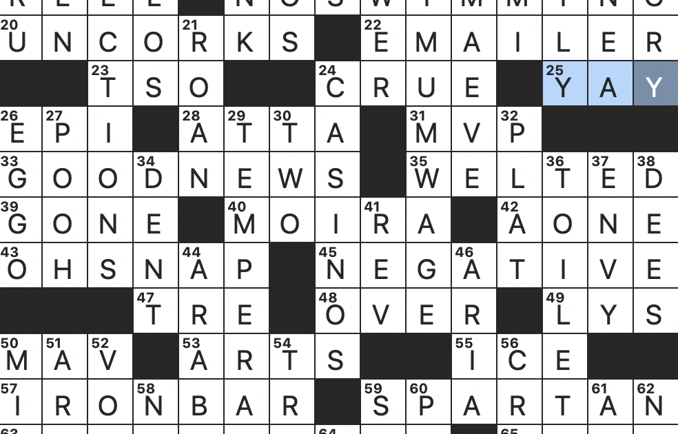 Rex Parker Does the NYT Crossword Puzzle: Cheese from Wales not  southeastern Pennsylvania / SAT 10-31-20 / Disney villain based on King  Claudius / Battle of the Hedgerows locale / Titular children's