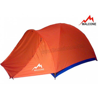 Tenda Dome Malcone kapasitas 4-5 orang Double layer (waterproof)