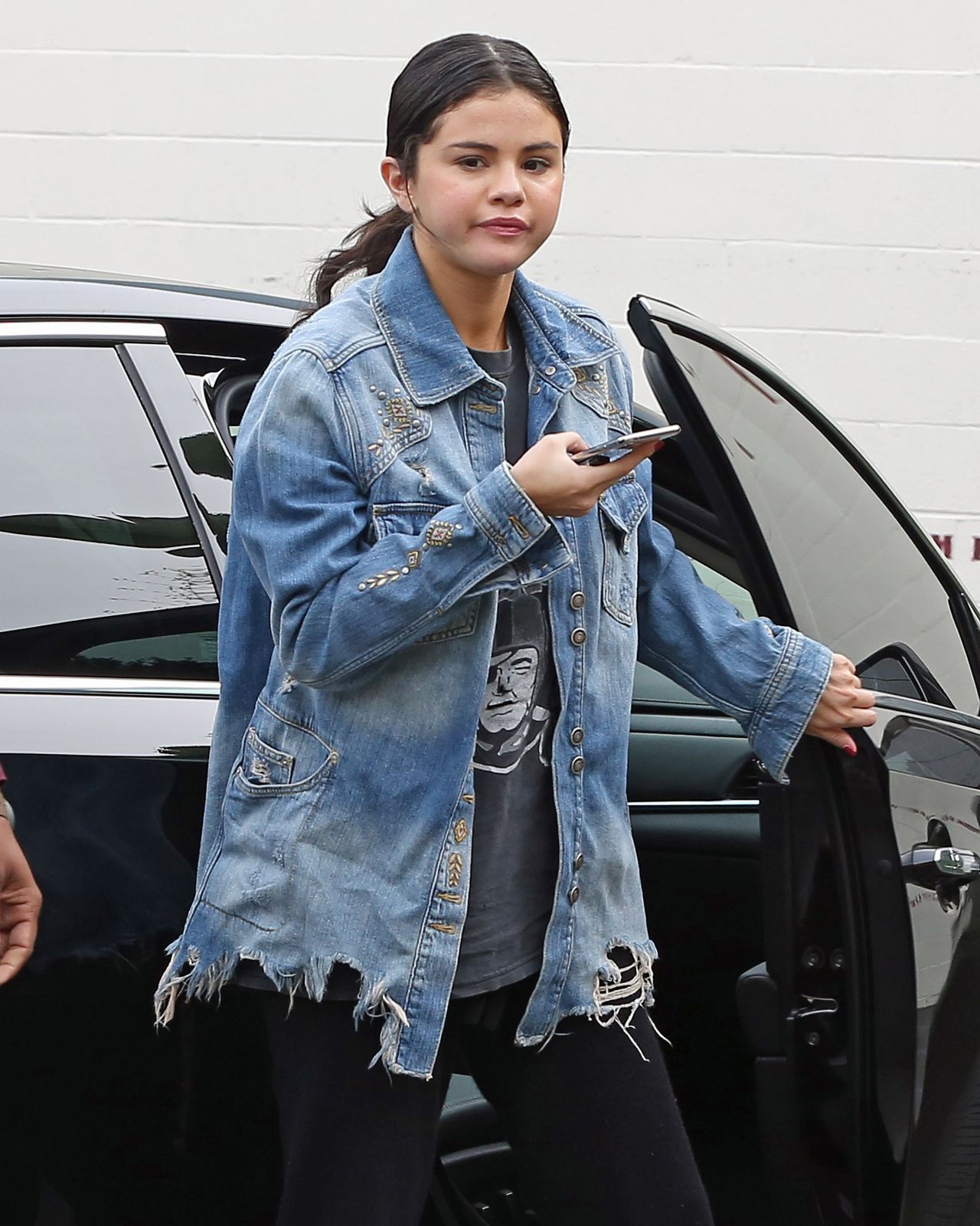 Selena Gomez style fashion in Los Angeles