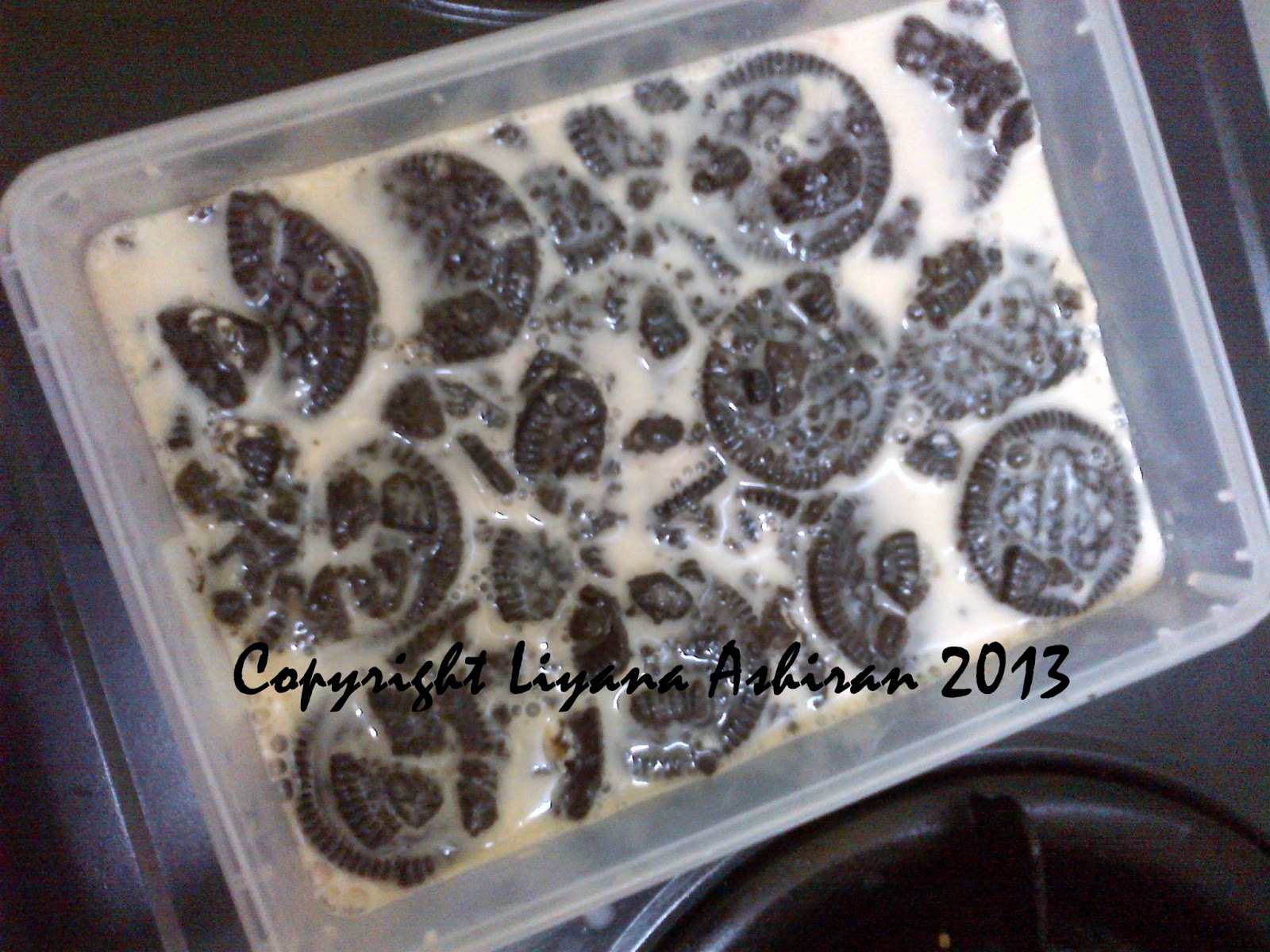 Resepi Puding Oreo Coklat 3 layers InsyaAllah sedap 